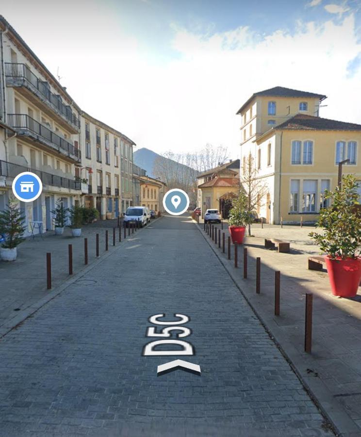 Chaleureux studio indépendant Encausse-les-Thermes Extérieur photo